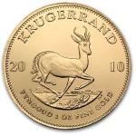 Zlatá minca Krugerrand 1 Oz - různé roky