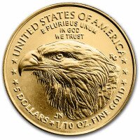 Zlatá minca  American Eagle - 1/10 oz, rôzne roky