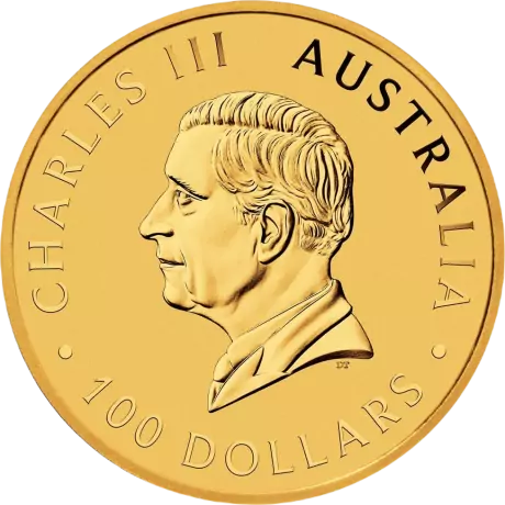 Zlatá minca125. výročí mincovny Perth Mint, 1 oz