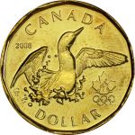 1 dolar CuNi Šťastný Loonie Kanada 2010 