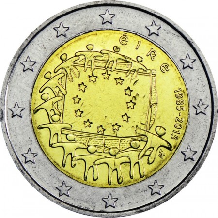 30 let evropské vlajky - Irsko, CuNi
