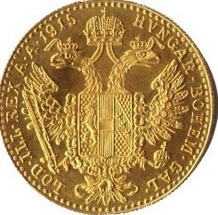 Zlatá minca Dukát 1-fach