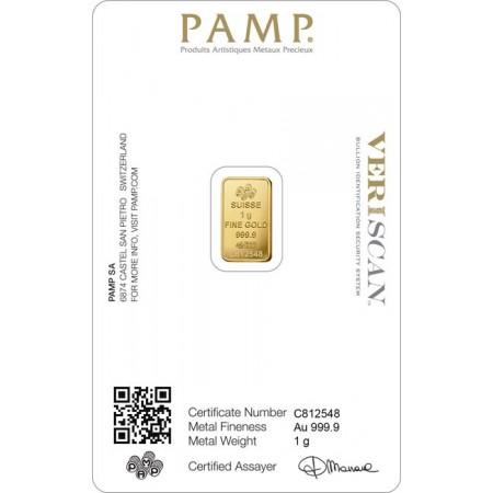 Zlatý zliatok PAMP Fortuna 1 g