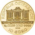 Zlatá minca Viedenskí filharmonici 2024 - 1/10 oz