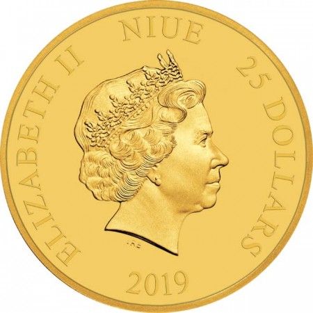 250 dolar Zlatá mince BB-8 & D-O  PP
