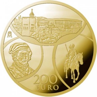 210 Euro Zlatá / stříbrná mince Europastern - Set 2019 PP