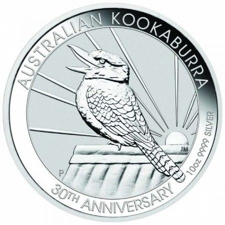 Strieborná minca Kookaburra 10 Oz - 2022, 2023