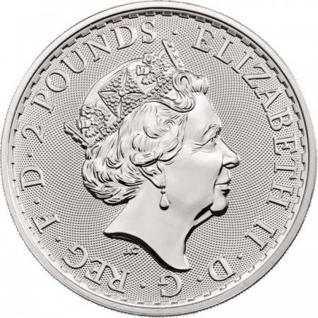 Strieborná minca Británia 1 Oz-2021