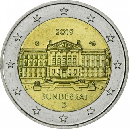 2 Euro CuNi Spolková rada - G