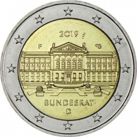 2 Euro CuNi Spolková rada - F