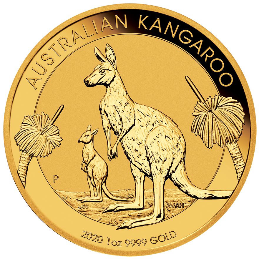Zlatá minca Klokan 1 Oz 2022