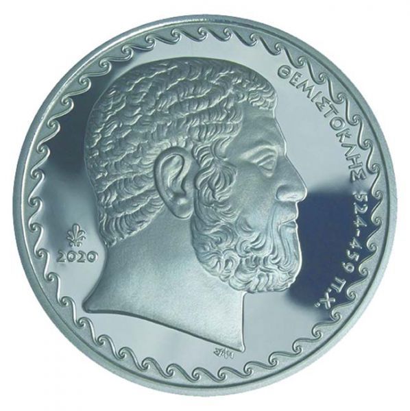 10 Euro Stříbrná mince Bitva u Salamíny