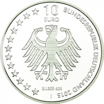 10 Euro Stříbrná mince 150 let Seenotrettung PP