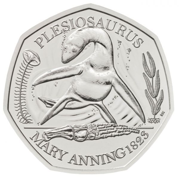 0,50 libra CuNi Plesiousaurus