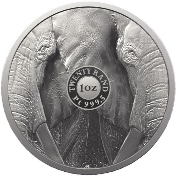 Big Five II - Slon 2021, 1 oz platiny