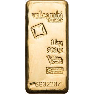 Zlatý zliatok Valcambi 1000 g 