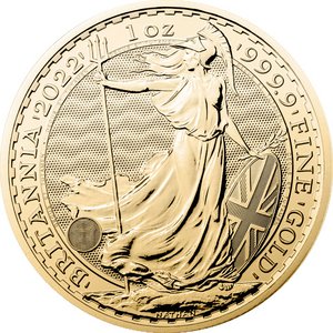 Zlatá minca Britannia 1 Oz -2022