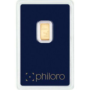 Zlatý zliatok Philoro 1 g