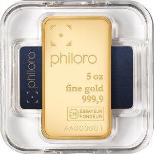 Zlatý zliatok Philoro 5 Oz  