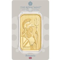Zlatý zliatokk 50 g -  Královská mincovna