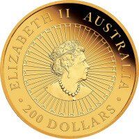 Zlatá minca Velká južná zem 2 Oz 2022