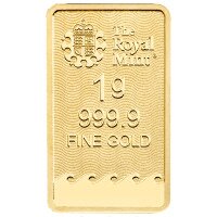 Zlatý zliatok 1g -  Královská mincovna