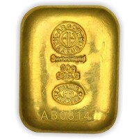 Zlatý zliatok Argor Heraeus 50 g - odliatok