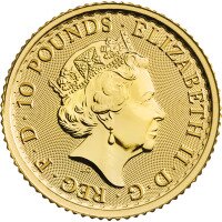 Zlatá minca Britania 1/4 Oz -2022