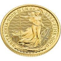 Zlatá minca Britania 1/4 Oz -2023