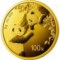 Zlatá minca Panda 8 g - 2023
