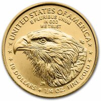 Zlatá minca American Eagle 1/4 Oz - 2022