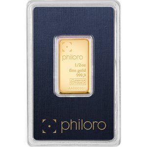 Zlatý zliatok Philoro 1/2 Oz  