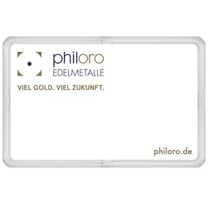 Zlatý zliatok Philoro 0,5 g - dárková karta  