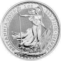 Strieborná minca Britannia Charles III 2023, 1 oz