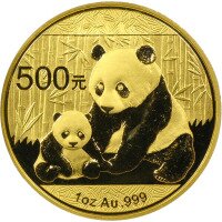 Zlatá minca Panda 1 Oz - 2012