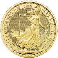 Zlatá minca Britannia Elizabeth II 2023, 1 oz