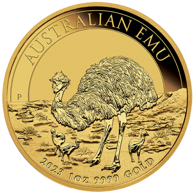 Zlatá minca Emu 1 Oz 2023