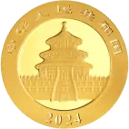 Zlatá minca Panda 1 g - 2024