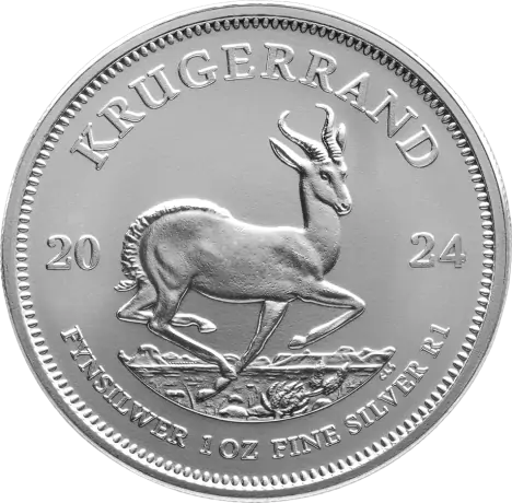 Strieborná minca Krugerrand rok 2024, 1 oz