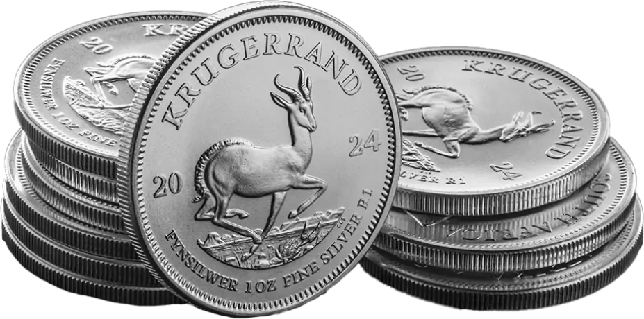 Strieborná minca Krugerrand rok 2024, 1 oz