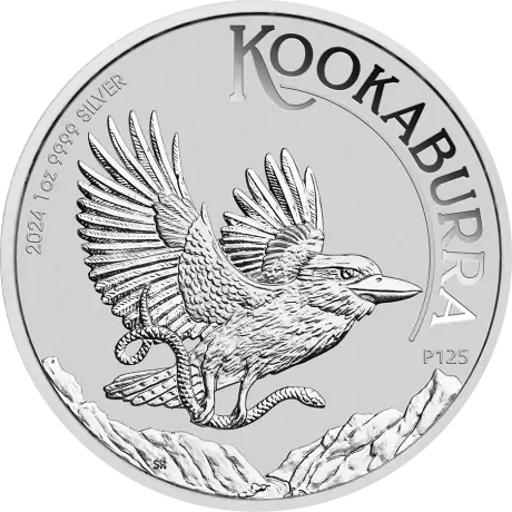 Strieborná minca Kookaburra 2024, 1 oz