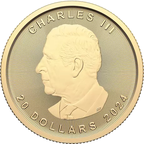 Zlatá minca Maple Leaf 2024, 1/2 oz