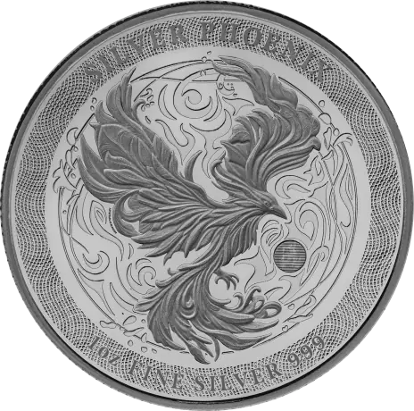 Stříbrná mince Phoenix 2025, 1 oz
