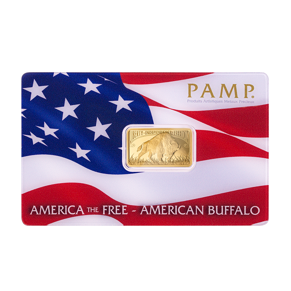 Zlatý zliatok PAMP - American Buffalo, 5 g 