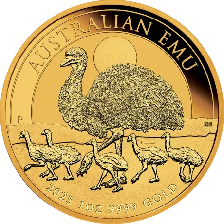 Zlatá minca Emu 2025, 1 oz