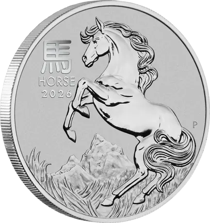 Platinová minca Rok koňa 2026  1 oz