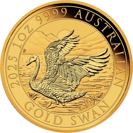 Zlatá minca Labuť 2025 - Perth Mint, 1 oz