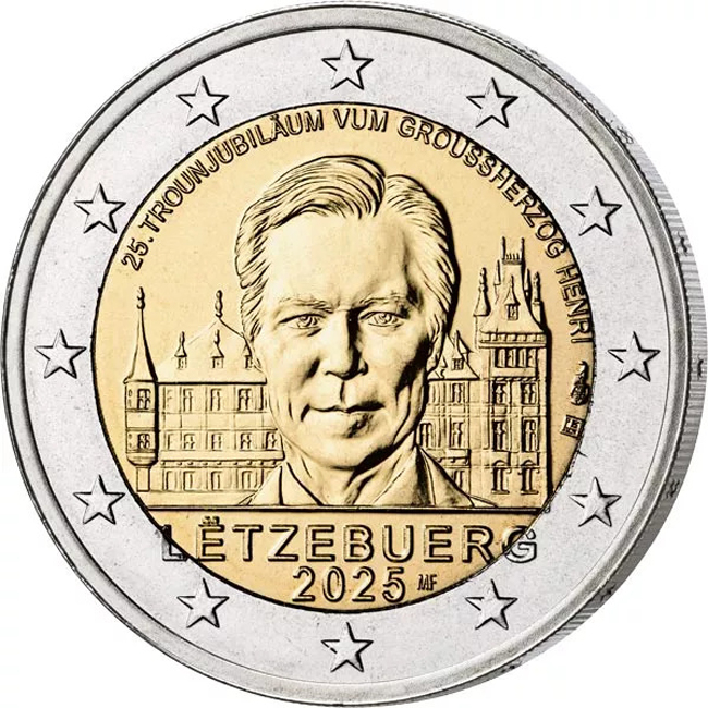 25. jubileum lucemburského velkovévody Henriho na trůnu, CuNi