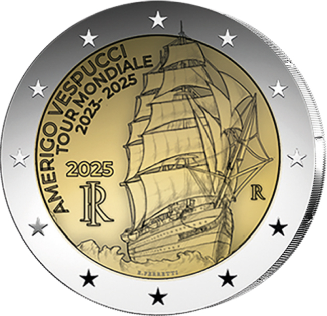 Amerigo Vespucci 2025, Itálie, CuNi