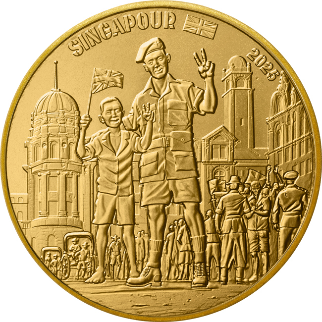 Britský voják 2025 - Den vítězství - 80. výročí, CuNi v blistru